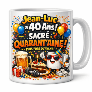 Mug Anniversaire