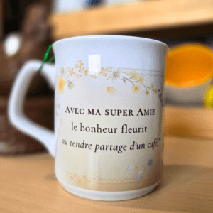 mug super amie, cadeau amie pâques, tasse amie original, mug amitié cadeau, idée cadeau meilleure amie, tasse message amie, mug fleur pâques, cadeau amitié femme, tasse amie touchante, mug cadeau amie